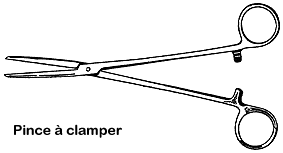 pince à clamper