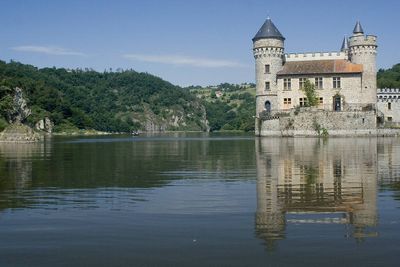 Le lac de Villerest