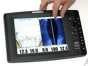 Centrale de pêche sondeur / GPS-lecteur humminbird KingSize1197c-Si combo