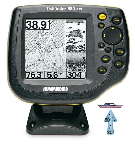 humminbird fishfinder 580
