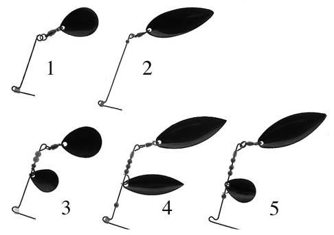 types de spinnerbaits