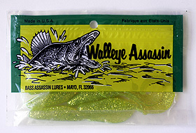 Walleye Assassin Curly Shad