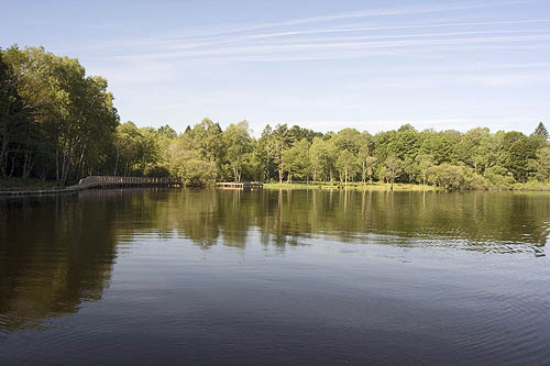 vassiviere, le sentier de rives