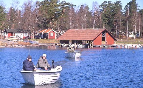 vastervik : départ pour la pêche