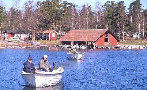 vastervik : dpart pour la pche